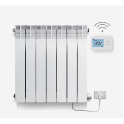 E-radiador 1000 con termostato inalámbrico | 7 elementos