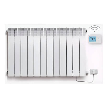 E-radiador 2000 con termostato inalámbrico | 12 elementos